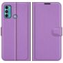 Mobigear Classic Housse Motorola Moto G60 Etui Porte-Monnaie - Violet