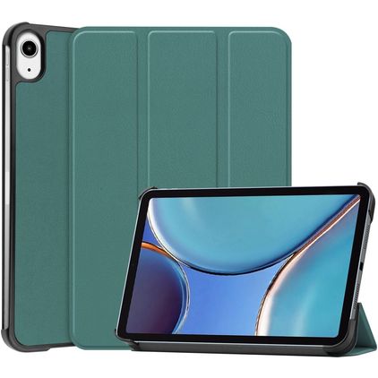 Mobigear Tri-Fold Coque iPad Mini 7 (2024) Etui - Vert