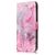 Mobigear Marble Housse iPhone 8 Plus Etui Porte-Monnaie - Rose