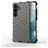 Mobigear Honeycomb Coque Samsung Galaxy S24 Coque arrière Rigide Anti-Chocs - Noir