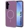 Mobiparts Slim Line Coque Samsung Galaxy A36 MagSafe Coque arrière Rigide - Imperial Purple
