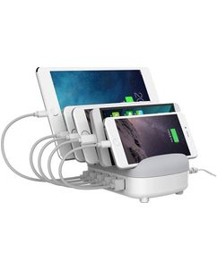 Orico Smart - 5 USB Station de recharge 40W 2.4A - Blanc