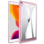 Mobigear Crystal Coque iPad Air 4 (2020) Coque Arrière Rigide - Transparent / Rose