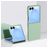 Mobigear Colors Coque Samsung Galaxy Z Flip 7 Coque arrière Rigide - Vert