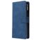 Mobigear Zipper Housse OnePlus 8 Pro Etui Porte-Monnaie - Bleu