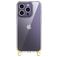 Mobigear Bungy Coque iPhone 15 Pro Coque arrière Rigide - Or