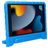 Mobiparts Kids Coque iPad 8 (2020) Coque de tablette pour enfants avec Poignée Enfants en EVA - Bleu
