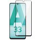 Mobigear Premium Samsung Galaxy A33 Verre trempé Protection d'écran - Compatible Coque - Noir