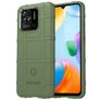 Mobigear Rugged Shield Coque Xiaomi Redmi 10C Coque arrière en TPU Souple Anti-Chocs - Vert