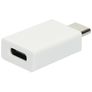 Mobiparts Data Blocker - Adaptateur USB-C vers USB-C - Blanc