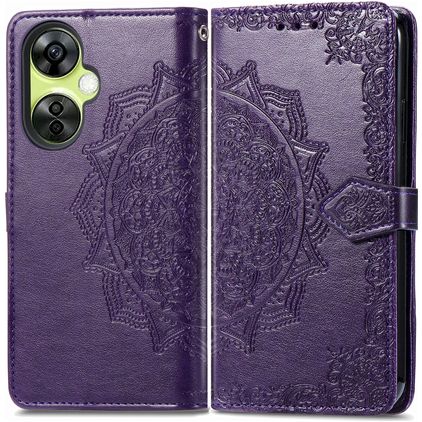 Mobigear Dreamcatcher Housse OnePlus Nord CE 3 Lite 5G Etui Porte-Monnaie - Violet