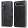Mobigear Zipper Housse iPhone Air Etui Porte-Monnaie - Noir