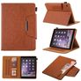 Mobigear Luxury Coque iPad 7 (2019) Etui + Porte-crayon - Marron