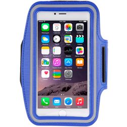 Mobigear Brassard Téléphone iPhone 7 Plus Brassard Coque de Sport en Neoprène - Dark Blue
