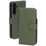 Mobiparts Housse Samsung Galaxy A35 Etui en Cuir Véritable Porte-Monnaie - Vert
