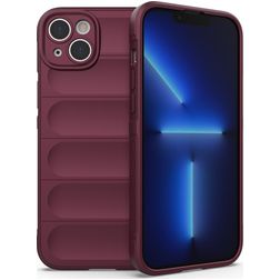 Mobigear Bumpy Coque iPhone 14 Plus Coque arrière en TPU Souple - Bordeaux