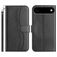 Mobigear S Line Housse iPhone Air Etui Porte-Monnaie - Noir