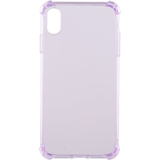 Mobigear Cushion Coque iPhone XR Coque arrière en TPU Souple Anti-Chocs - Violet