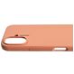 Nudient Base Coque iPhone 16 Plus Coque arrière en Silicone - Peach Orange