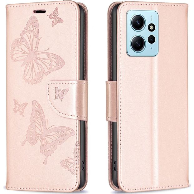 Coque Portefeuille Flip Cover Pour Xiaomi Redmi Note 8 (2021) - Couleur Rosegold - NEUF