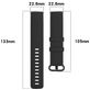 Mobigear Cross Bracelet Silicone Fitbit Charge 4 Fermeture boucle ardillon - Argent