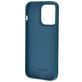 Mobiparts Coque iPhone 14 Pro Coque arrière en Silicone - Blueberry Blue