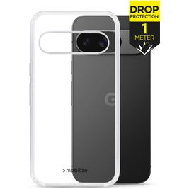 Mobilize Naked Protection Coque Transparente Google Pixel 9 Coque arrière Rigide Anti-Chocs - Transparent