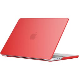 Mobigear Glossy MacBook Pro 16 Pouces (2021-2026) Coque - Rouge - Model A2485 / A2780 / A2991 / A3186 / A3428 / A3429