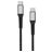 Mobiparts Woven Cable Câble USB-C vers USB-C 1,5 mètres - Noir