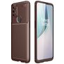 Mobigear Racing Coque OnePlus Nord N100 Coque arrière en TPU Souple - Marron
