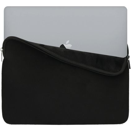 Mobiparts Neoprene Pochette Ordinateur portable en Neoprène 16 Pouces Housse ordinateur - Noir