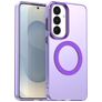 Mobigear Shockproof Coque Samsung Galaxy S26 MagSafe Coque arrière Rigide - Violet