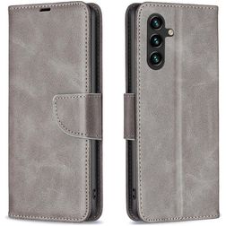 Mobigear Excellent Housse Samsung Galaxy S25 FE Etui Porte-Monnaie - Gris