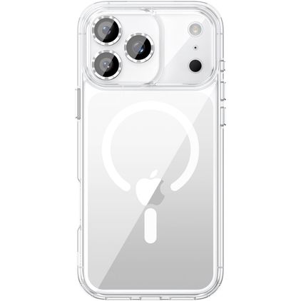 Valenta Trend Coque Transparente iPhone 17 Pro Max MagSafe Coque arrière Rigide - Transparent