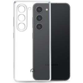 Mobilize Gelly Coque Transparente Samsung Galaxy S23 Plus Coque arrière en TPU Souple - Transparent