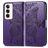 Mobigear Butterfly OPPO Reno 12 Pro Étui Portefeuille - Violet