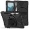 Mobigear SureGrip XGuard Lenovo Tab P11 Pro Gen 2 Plastique rigide / Silicone Coque arrière + Porte-stylet + Support - Noir