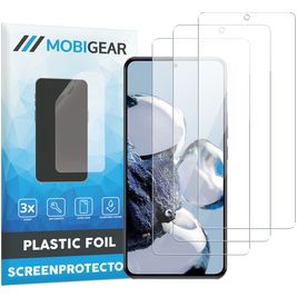 Mobigear Xiaomi 12T Protection d'écran Film - Compatible Coque (Lot de 3)