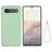 Mobigear Rubber Touch Coque Google Pixel 6 Coque arrière en Silicone - Vert