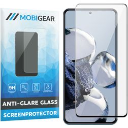 Mobigear Premium Xiaomi 12T Pro Verre trempé Protection d'écran - Compatible coque - Noir
