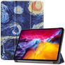 Mobigear Tri-Fold Coque iPad Pro 11 Pouces (2021) Etui - The Starry Night