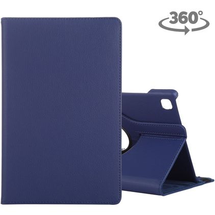 Mobigear DuoStand Coque Samsung Galaxy Tab A7 (2020) Etui Rotatif - Bleu