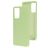 Mobiparts Coque Samsung Galaxy A72 Coque arrière en Silicone - Pistache Green