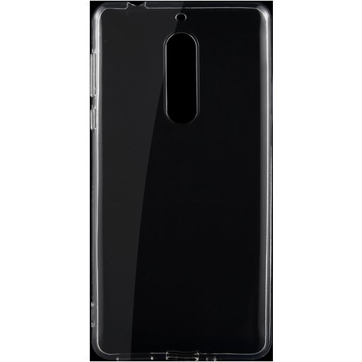 Mobigear Ultra Thin Coque Transparente Nokia 5 Coque arrière en TPU Souple Extra-fin - Transparent