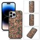 Mobigear Cork Coque iPhone 14 Pro Max Coque arrière en TPU Souple - Model 4
