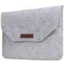 Mobigear Envelope Pochette Ordinateur portable en Feutre 12 Pouces Housse ordinateur - Gris
