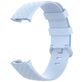 Mobigear Cross Bracelet Silicone Fitbit Charge 3 Fermeture boucle ardillon - Baby Blue