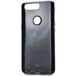 Mobilize Gelly Coque OnePlus 5T Coque arrière en TPU Souple - Noir