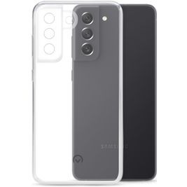 Mobilize Gelly Coque Transparente Samsung Galaxy S21 FE Coque arrière en TPU Souple - Transparent