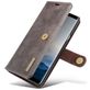 Mobigear Snap Button Housse Samsung Galaxy Note 9 Etui avec Coque Détachable Porte-Monnaie - Noir
